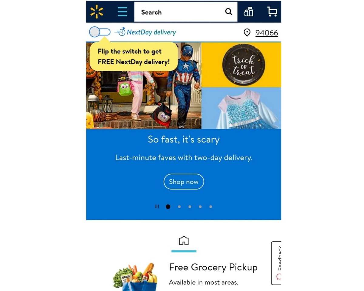 walmart mobile optimization