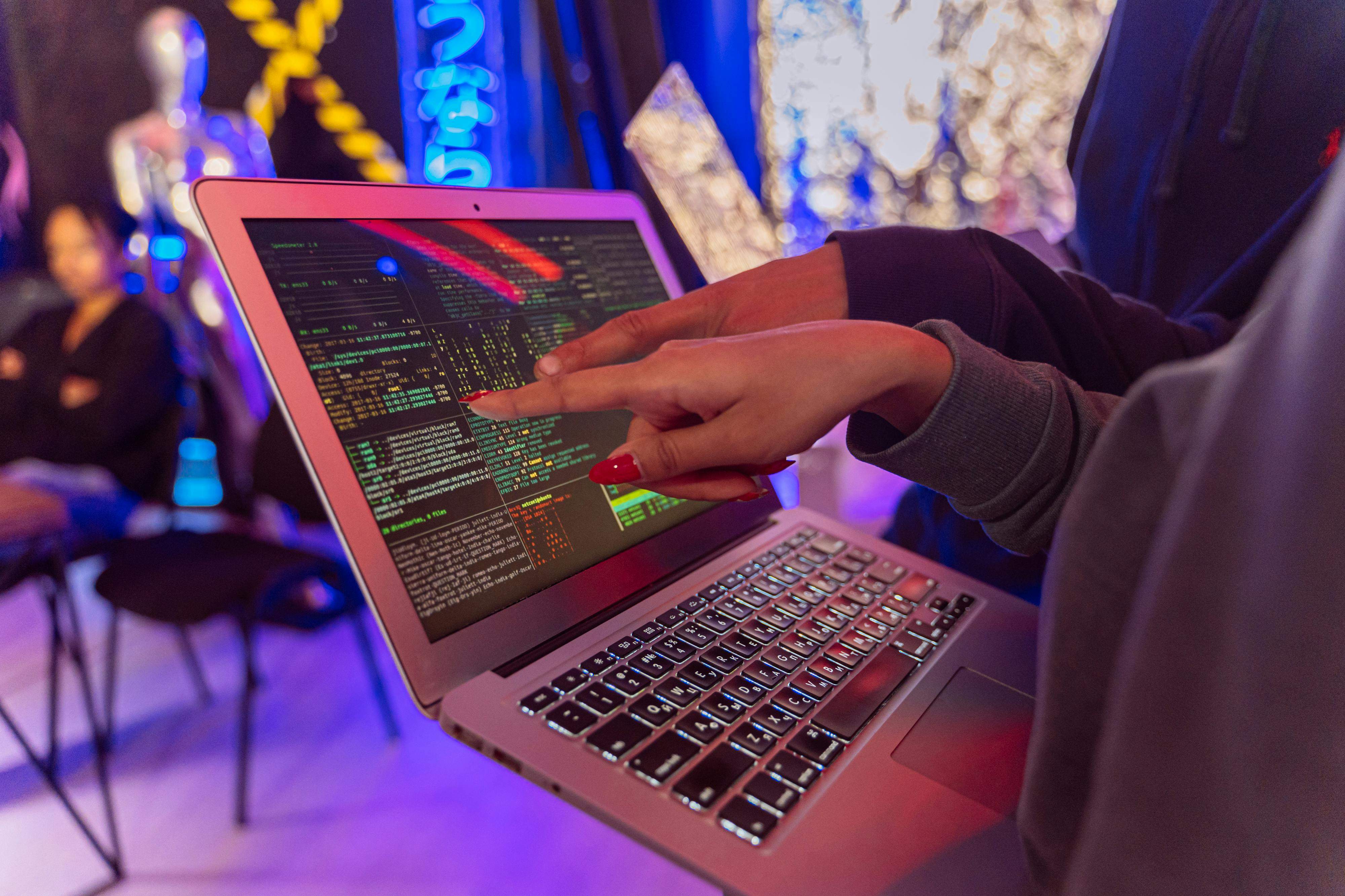 person-using-macbook-air-on-table