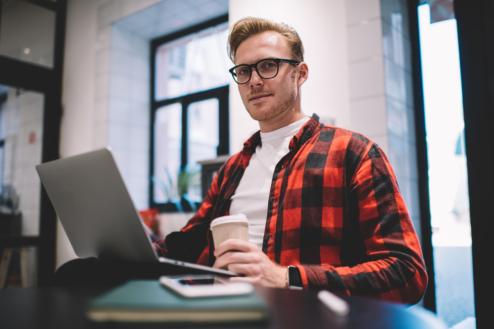 Person working in the office