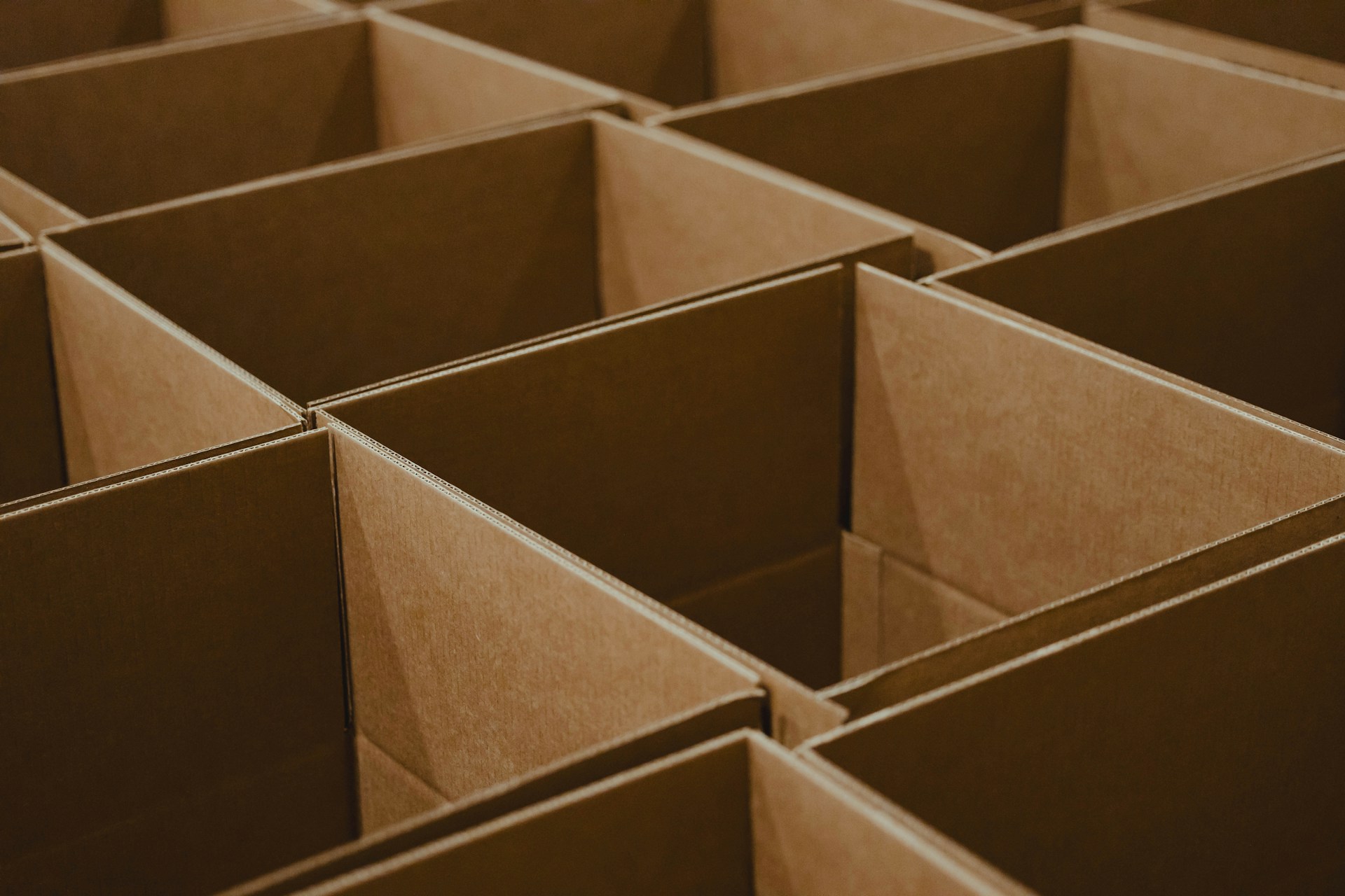 a-lot-of-brown-boxes-that-are-open