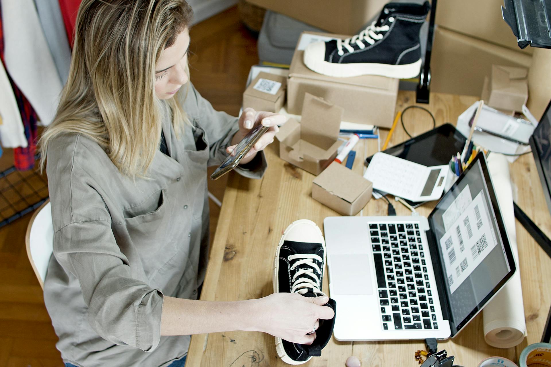 woman-taking-photo-of-the-product