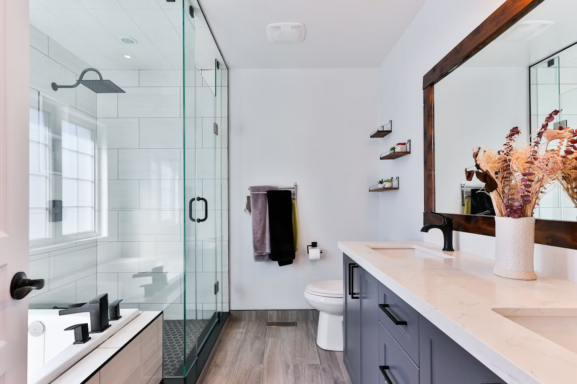Modern bathroom design
