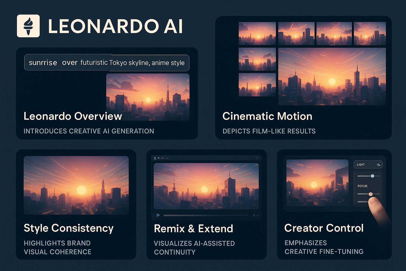 Leonardo AI – turn scripts into cinematic motion
